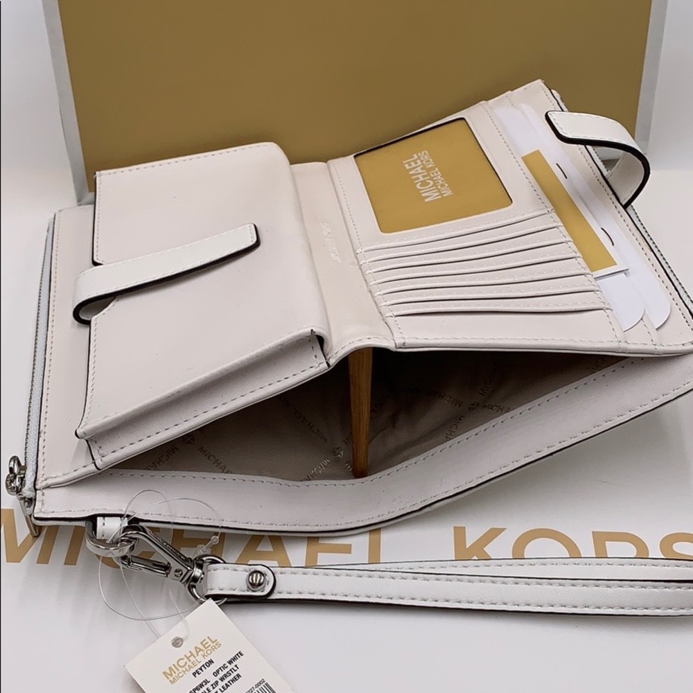 MICHAEL KORS PEYTON LG DOUBLE ZIP WRISTLET - Picture 13 of 16